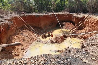 Image result for mining deforestation