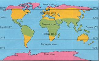Image result for major climate zones